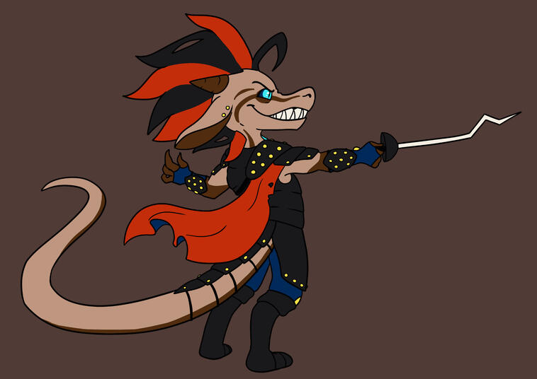 My DnD character, Peregrine